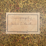 Unmatched Pair of Antique Physiography Notebooks with Many Diagrams (and Useful Info!)