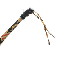 Amazing Antique Hitched Horsehair Quirt, C. Late 19th/Early 20th Century