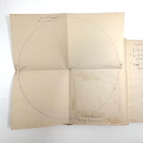 Unmatched Pair of Antique Physiography Notebooks with Many Diagrams (and Useful Info!)