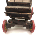 Marvelous Early 20th C Scratch Made Folk Art Historic Deadwood Stage Coach