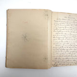 Unmatched Pair of Antique Physiography Notebooks with Many Diagrams (and Useful Info!)