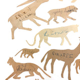 One of Two Last Batches of Antique Cut Paper Animals