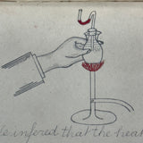 Pair of 1910 Handwritten Physics Notebooks with Wonderful Headers and Excellent Diagrams