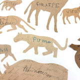 One of Two Last Batches of Antique Cut Paper Animals
