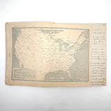 Unmatched Pair of Antique Physiography Notebooks with Many Diagrams (and Useful Info!)