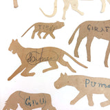 One of Two Last Batches of Antique Cut Paper Animals