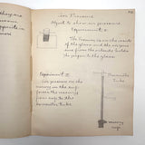 Unmatched Pair of Antique Physiography Notebooks with Many Diagrams (and Useful Info!)