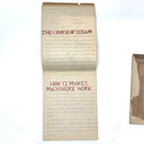 Pair of 1910 Handwritten Physics Notebooks with Wonderful Headers and Excellent Diagrams