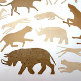 Second of Two Last Batches of Antique Cut Paper Animals - Silhouettes