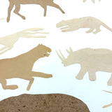 Second of Two Last Batches of Antique Cut Paper Animals - Silhouettes