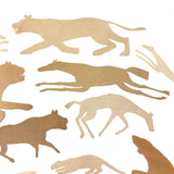 Second of Two Last Batches of Antique Cut Paper Animals - Silhouettes