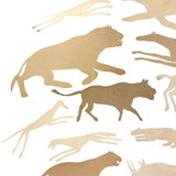 Second of Two Last Batches of Antique Cut Paper Animals - Silhouettes