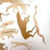 Second of Two Last Batches of Antique Cut Paper Animals - Silhouettes