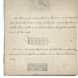 Pair of 1910 Handwritten Physics Notebooks with Wonderful Headers and Excellent Diagrams