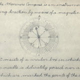 Pair of 1910 Handwritten Physics Notebooks with Wonderful Headers and Excellent Diagrams