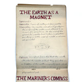 Pair of 1910 Handwritten Physics Notebooks with Wonderful Headers and Excellent Diagrams