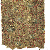 Amazing 16th Century Belgian Mille Fleur Wool Tapestry Fragment (47" x 21")