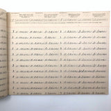 Spencerian Penmanship Notebook, c. 1880s, With Good Words, Phrases and Juxtapositions