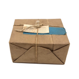 As Found, Evocative Brown Paper Wrapped Packet of Bird Identification Labels