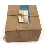 As Found, Evocative Brown Paper Wrapped Packet of Bird Identification Labels