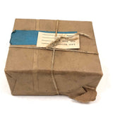 As Found, Evocative Brown Paper Wrapped Packet of Bird Identification Labels