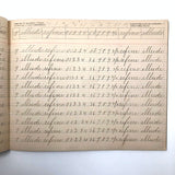 Spencerian Penmanship Notebook, c. 1880s, With Good Words, Phrases and Juxtapositions