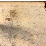 Colorfully Crayoned Wooly Mammoth and More, F.M Spitzer's Much Animated Copy of Primary Geograpy, 1870