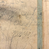 Colorfully Crayoned Wooly Mammoth and More, F.M Spitzer's Much Animated Copy of Primary Geograpy, 1870