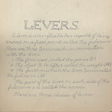 Pair of 1910 Handwritten Physics Notebooks with Wonderful Headers and Excellent Diagrams