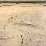 Colorfully Crayoned Wooly Mammoth and More, F.M Spitzer's Much Animated Copy of Primary Geograpy, 1870