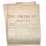 Pair of 1910 Handwritten Physics Notebooks with Wonderful Headers and Excellent Diagrams