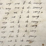 Nelia Downing's 1870s Penmanship Notebook, Full, Mason County, Kentucky