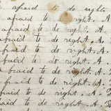 Nelia Downing's 1870s Penmanship Notebook, Full, Mason County, Kentucky