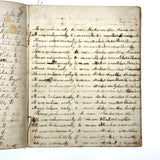 Nelia Downing's 1870s Penmanship Notebook, Full, Mason County, Kentucky