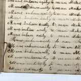 Nelia Downing's 1870s Penmanship Notebook, Full, Mason County, Kentucky