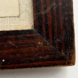 Barber's Writing Academy, Mid 1800s Fraktur Penmanship Example in Great Period Frame