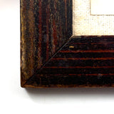 Barber's Writing Academy, Mid 1800s Fraktur Penmanship Example in Great Period Frame