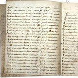 Nelia Downing's 1870s Penmanship Notebook, Full, Mason County, Kentucky