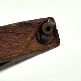 Barber's Writing Academy, Mid 1800s Fraktur Penmanship Example in Great Period Frame