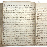 Nelia Downing's 1870s Penmanship Notebook, Full, Mason County, Kentucky
