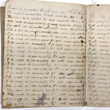 Nelia Downing's 1870s Penmanship Notebook, Full, Mason County, Kentucky