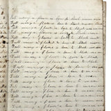 Nelia Downing's 1870s Penmanship Notebook, Full, Mason County, Kentucky