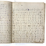 Nelia Downing's 1870s Penmanship Notebook, Full, Mason County, Kentucky