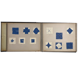 Early 20th Century Froebel Kindergarten Accordion Fold Album: Paper Weaving, Folding, Thread Drawing, More (Copy)