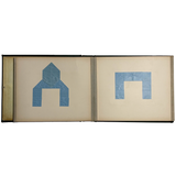 Early 20th Century Froebel Kindergarten Accordion Fold Album: Paper Weaving, Folding, Thread Drawing, More (Copy)