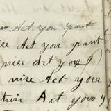 Nelia Downing's 1870s Penmanship Notebook, Full, Mason County, Kentucky