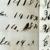 Nelia Downing's 1870s Penmanship Notebook, Full, Mason County, Kentucky