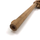 Wooden Folk Art Revolver with Rotating Cylinder