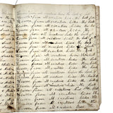 Nelia Downing's 1870s Penmanship Notebook, Full, Mason County, Kentucky