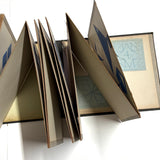 Early 20th Century Froebel Kindergarten Accordion Fold Album: Paper Weaving, Folding, Thread Drawing, More (Copy)